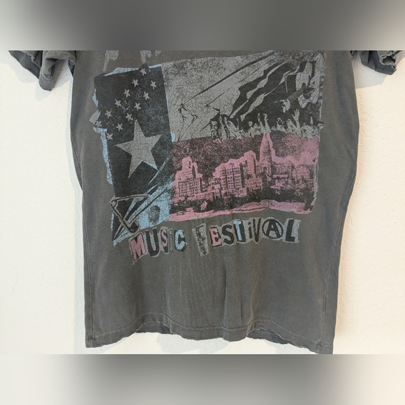 ACL Austin City Limits Music Festival 2022 Lineup T-Shirt Distressed Novelty - Picture 5 of 7